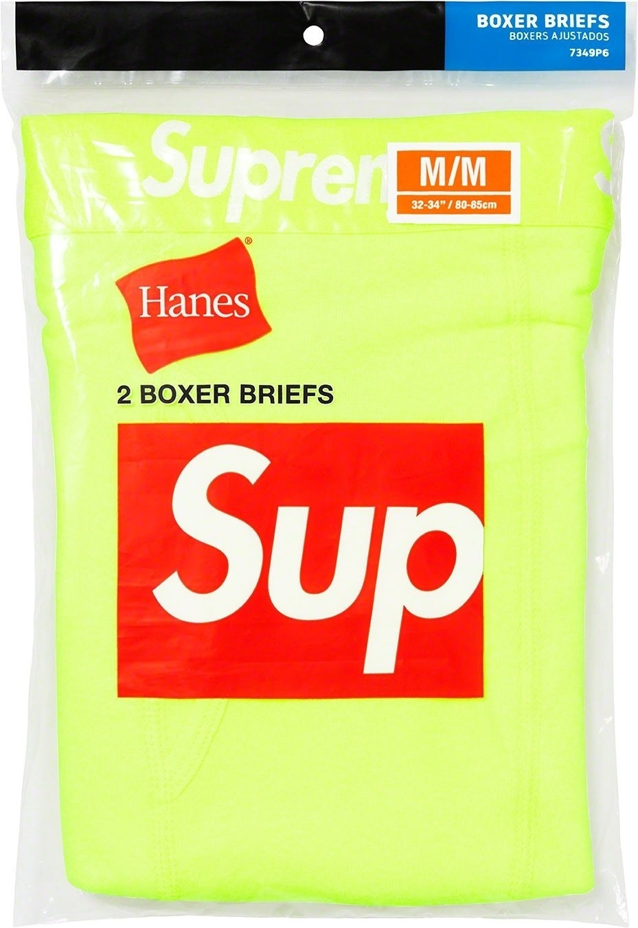 Supreme®/Hanes® Boxer Briefs (2 Pack) view 2